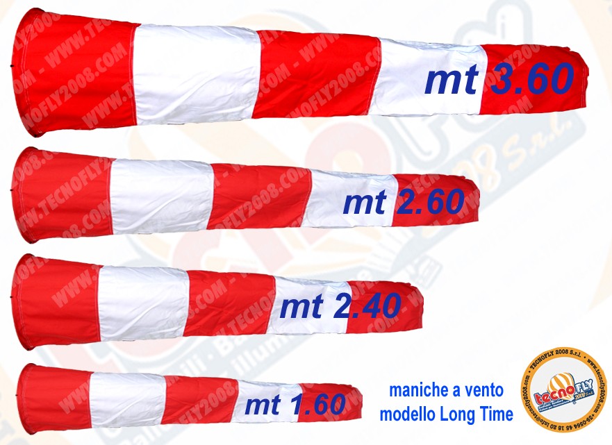 Misure maniche a vento Long Time